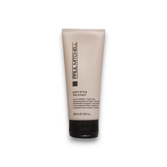 Paul Mitchell Soft Style The Cream – Parabenfreie Haarstyling-Creme mit leichtem Halt, 200 ml