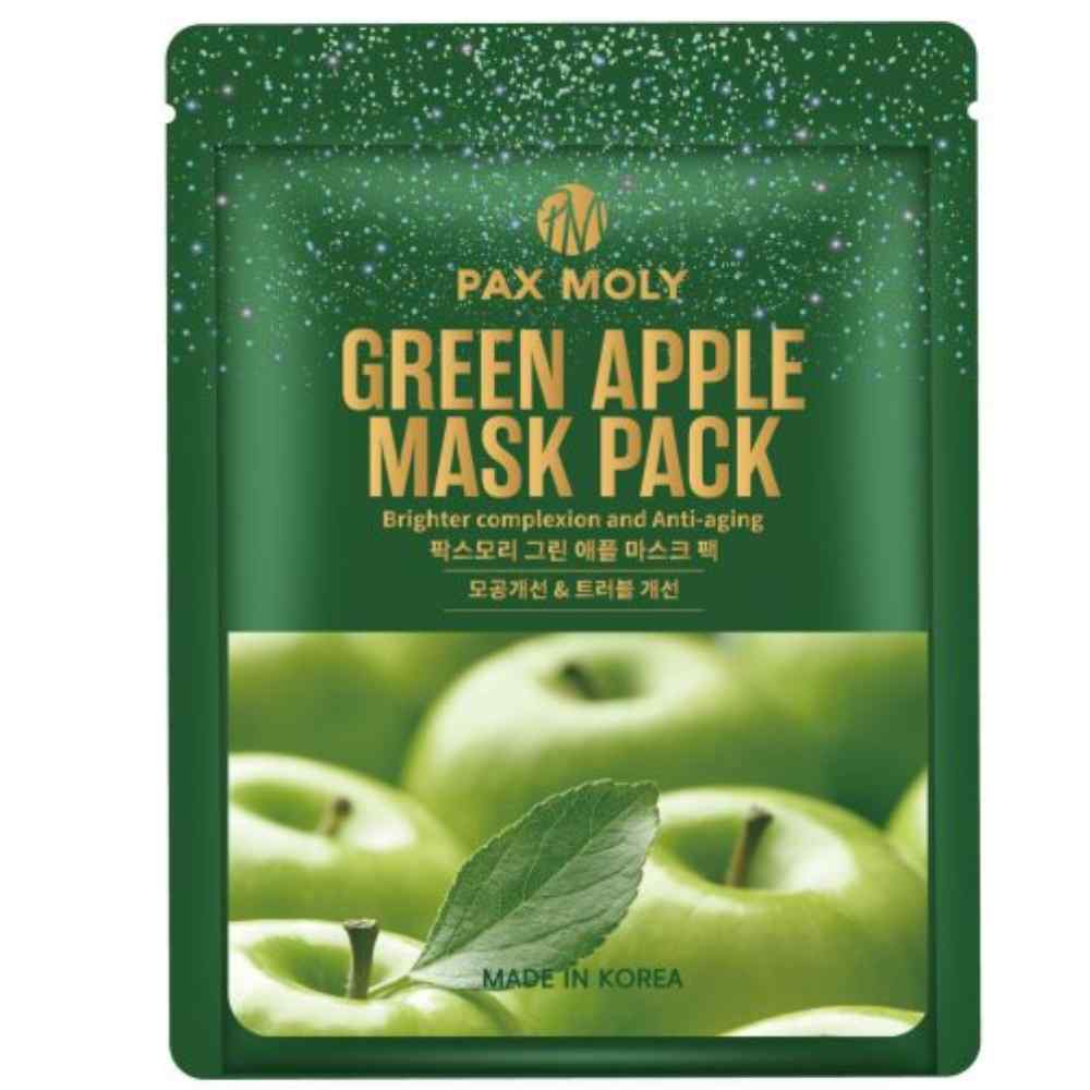 PaxMoly PaxMoly, Green Apple, Aufhellung, Gesichtsmaske, Für das Gesicht, Tag & Nacht, 25 ml Regular