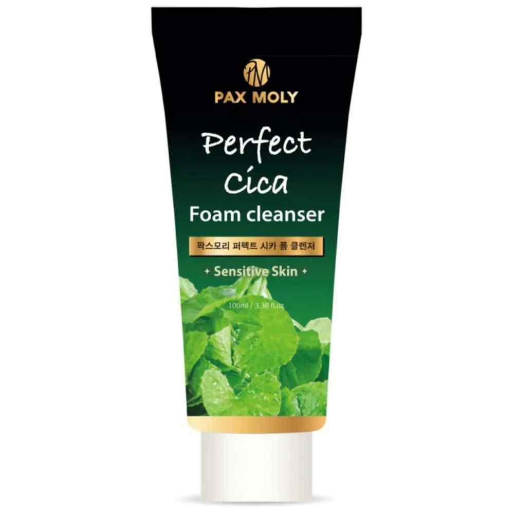 PaxMoly Reinigungsschaum PaxMoly, Perfect Cica, Soothing & Calming & Cleansing, Cleansing Foam, 100 ml Regular