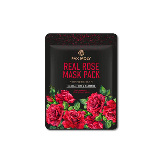 PaxMoly PaxMoly, Real Rose, Feuchtigkeitsspendend & Beruhigend, Gesichtsmaske, Gesicht, Tag & Nacht, 25 ml Regular