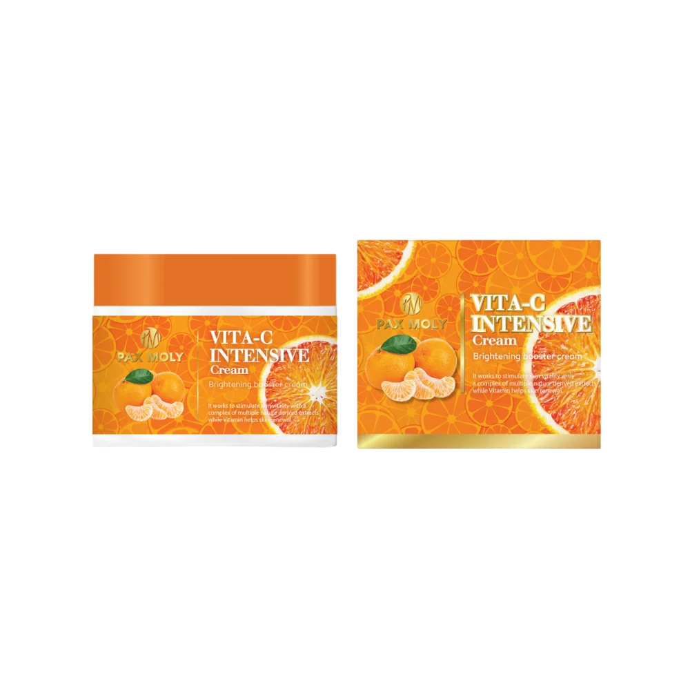 PaxMoly PaxMoly, Vitamina C Intensive, Hydrating & Brightening & Anti-Aging, Sahne, Für das Gesicht, 100 ml Regular