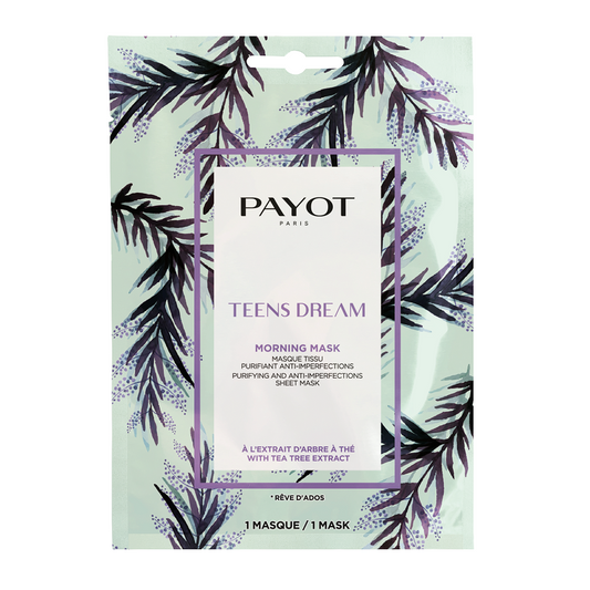 Payot Payot, Teens Dream, Weißer Tee Extrakt, Reinigung, Gesichtsmaske, Für das Gesicht, Morgen, 19 g Regular