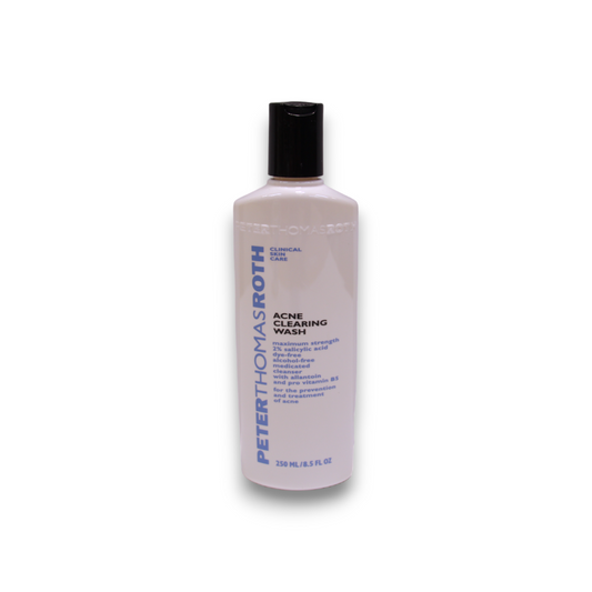 Peter Thomas Roth Peter Thomas Roth, Acne Clearing Wash, Salicylsäure, Gegen Mitesser, Emulsion, Für das Gesicht, 250 ml Regu