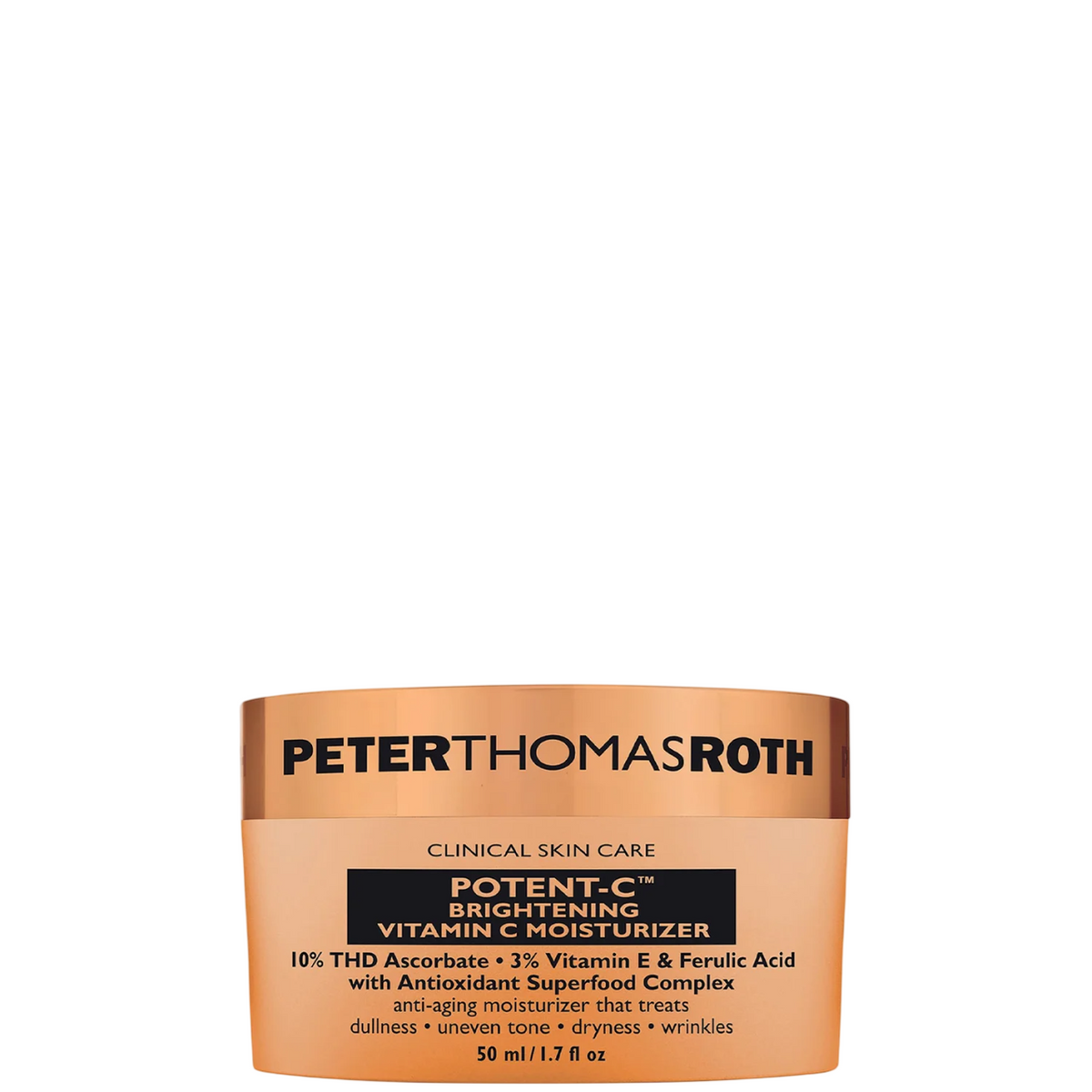 Peter Thomas Roth Peter Thomas Roth, Potent C Bright & Plump, Anti-Aging, Tag und Nacht, Sahne, Gesicht, 50 ml *Tester