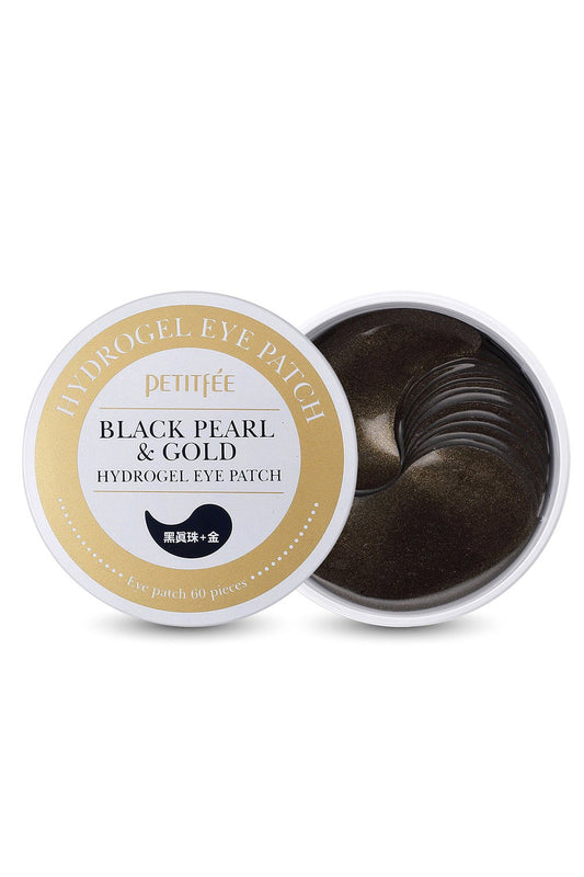 Petitfee Petitfee, Black Pearl & Gold, Hydrogel, Hydrating & Brightening, Tag & Nacht, Augenklappe, 60 stk Regular
