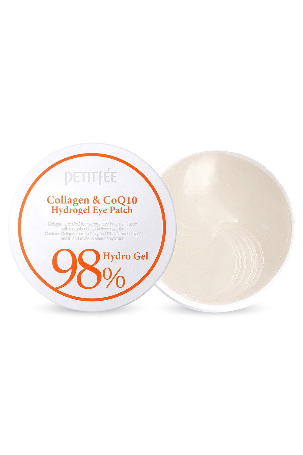 Petitfee Petitfee, Collagen & Coq10, Hydrogel, Firmness & Elasticity, Tag & Nacht, Augenklappe, 60 stk Regular
