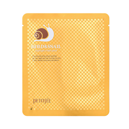Petitfee Petitfee, Gold & Snail, Festigender Glanz, Gesichtsmaske, Für das Gesicht, 32 g Regular