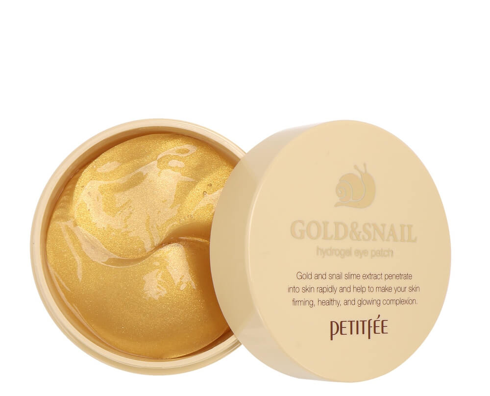 Petitfee Petitfee, Gold & Snail, Hydrating & Firming, Tag & Nacht, Augenklappe, 60 stk Regular