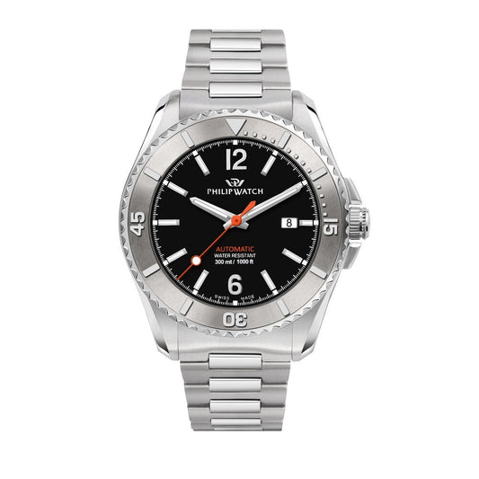 PHILIP WATCH AMALFI AUTOMATIC - Swiss Made Herren Armbanduhr aus Silber 925 43 mm R8223218007 – Produktansicht