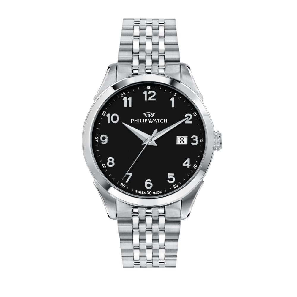 PHILIP WATCH R8253217003 Date Armbanduhr 41 mm Silber ansicht-2