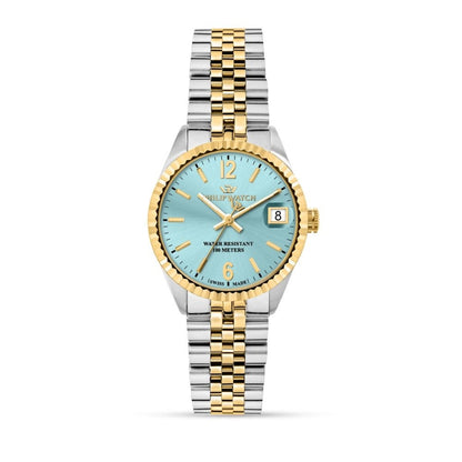 PHILIP WATCH R8253597662 Date Armbanduhr Silber ansicht-2