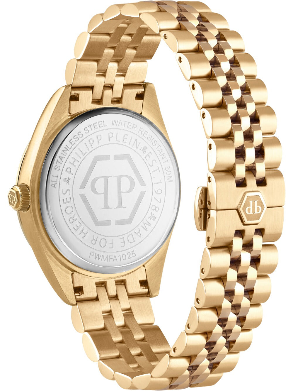 PHILIPP PLEIN DATE SUPERLATIVE PWMFA1025 Analoguhr Armbanduhr 24 mm ansicht-2