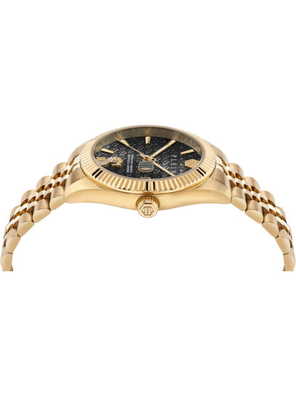 PHILIPP PLEIN DATE SUPERLATIVE PWMFA1025 Analoguhr Armbanduhr 24 mm