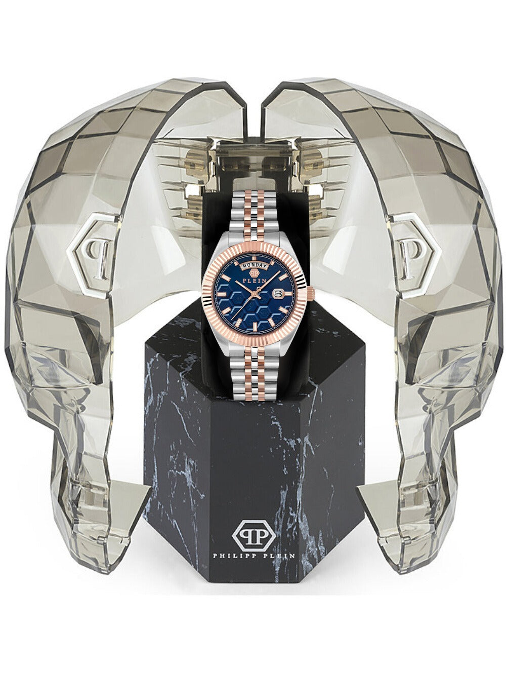 PHILIPP PLEIN DATE SUPERLATIVE PWPVA0524 Analoguhr Armbanduhr 19 mm ansicht-3