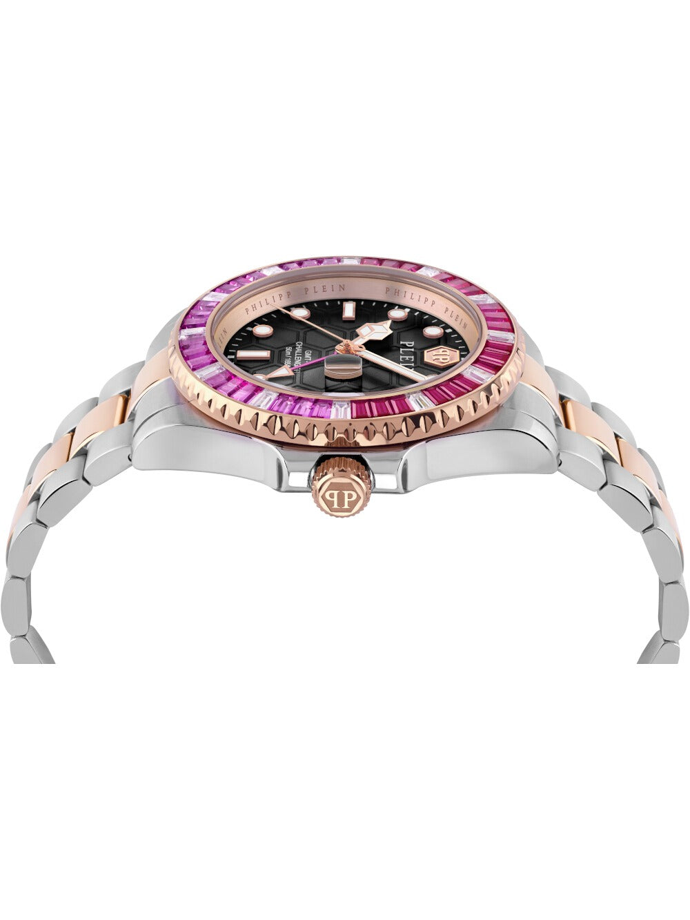 PHILIPP PLEIN GMT-I CHALLENGER PWPZA0424 Analoguhr Armbanduhr 20 mm