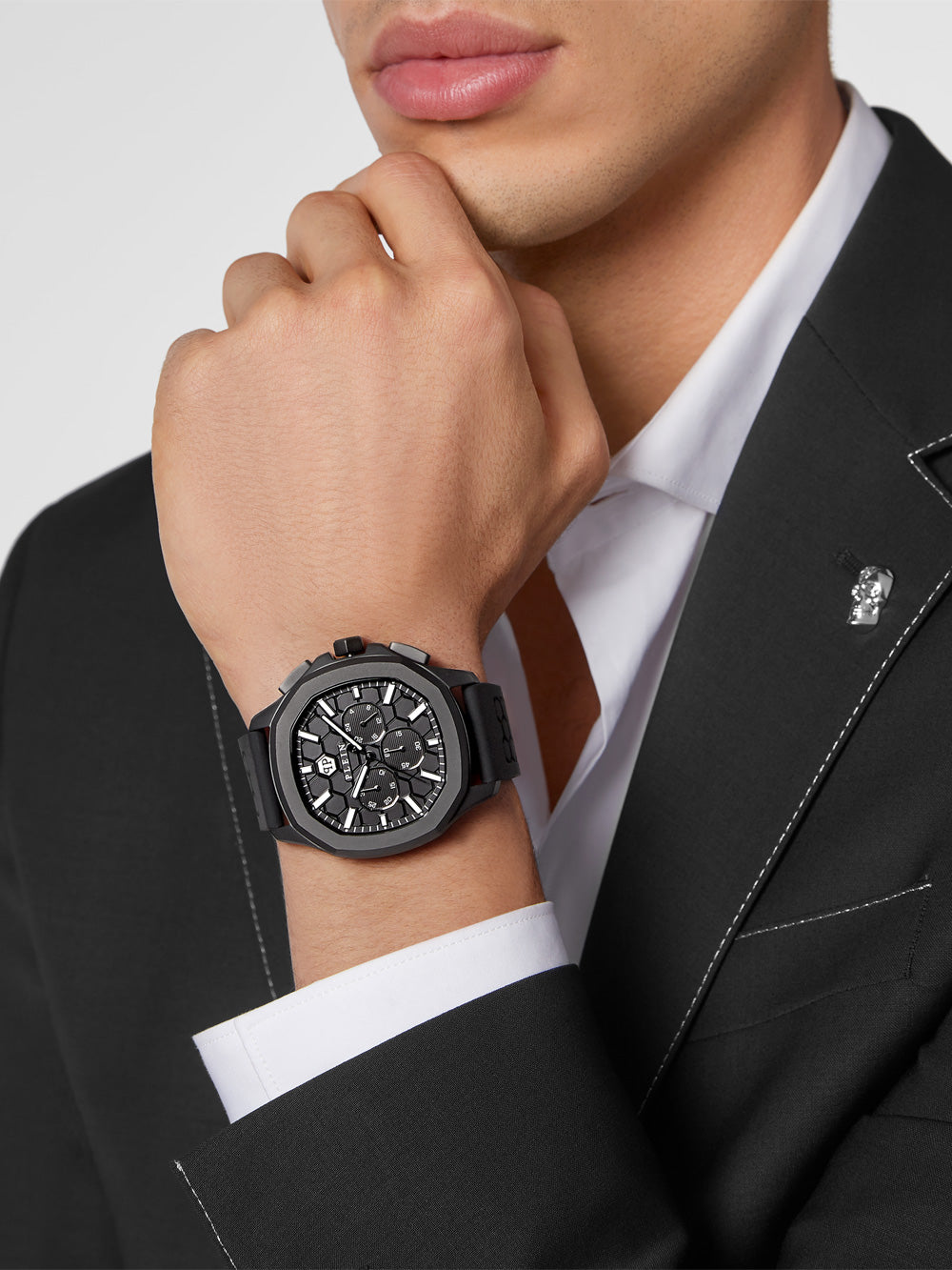 PHILIPP PLEIN HIGH-CONIC AUTOMATIC PWSAA0823 Analoguhr Armbanduhr 38 mm ansicht-3