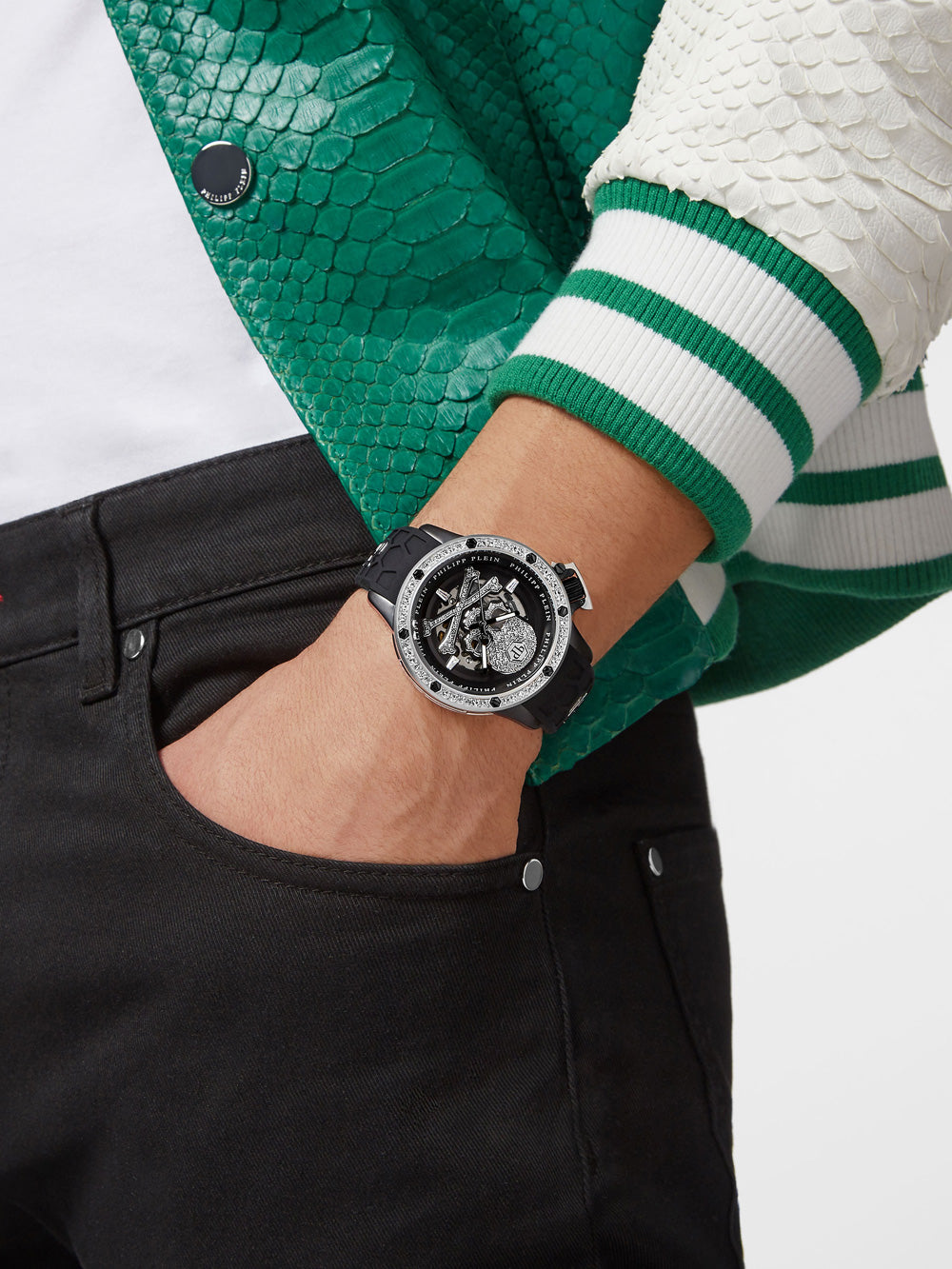 PHILIPP PLEIN HYPER SPORT PWUAA0123 Analoguhr Armbanduhr 43 mm ansicht-3