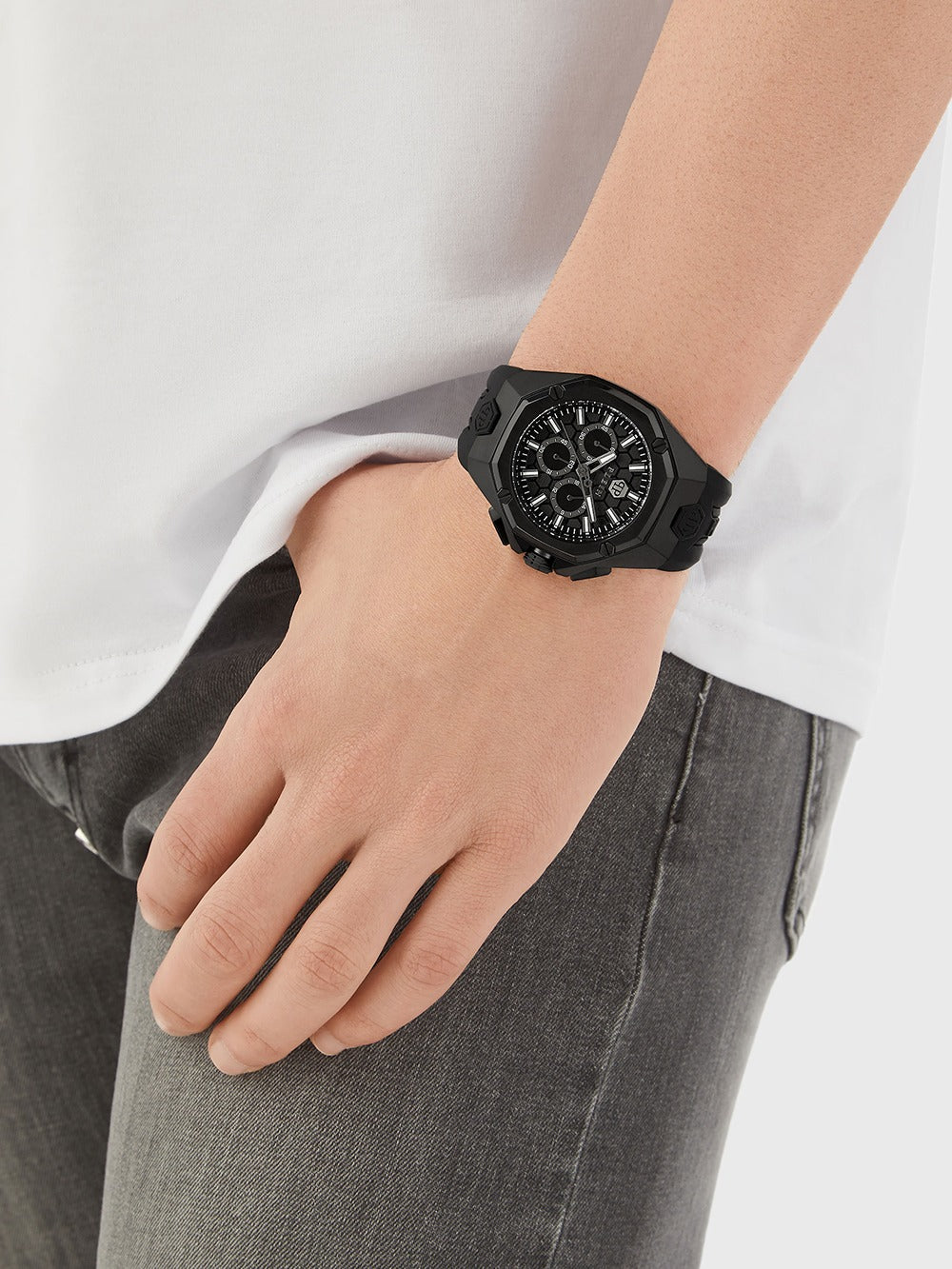 PHILIPP PLEIN OCTAGON HYPER PWTBA0623 Armbanduhr ansicht-3