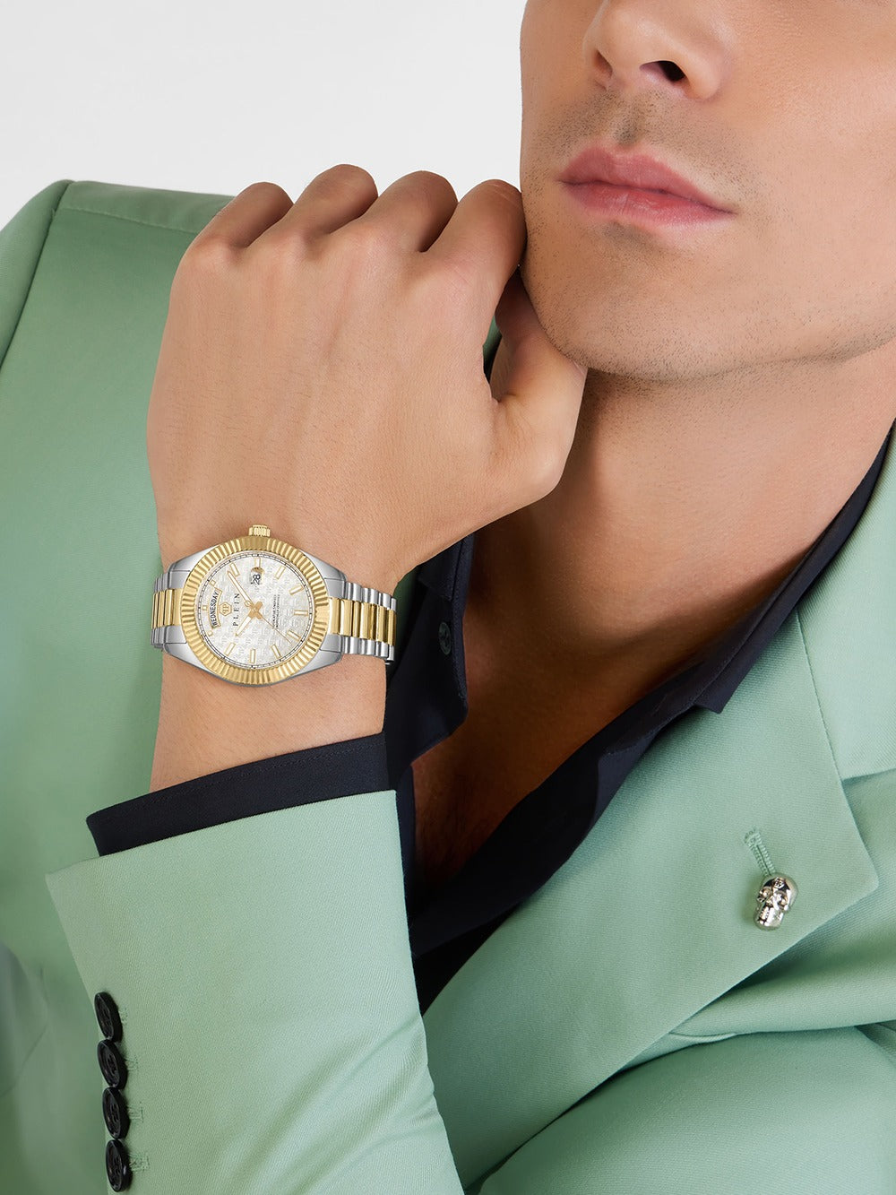PHILIPP PLEIN ROCK COUTURE DAY-DATE PWPNA0324 DATE Armbanduhr ansicht-3