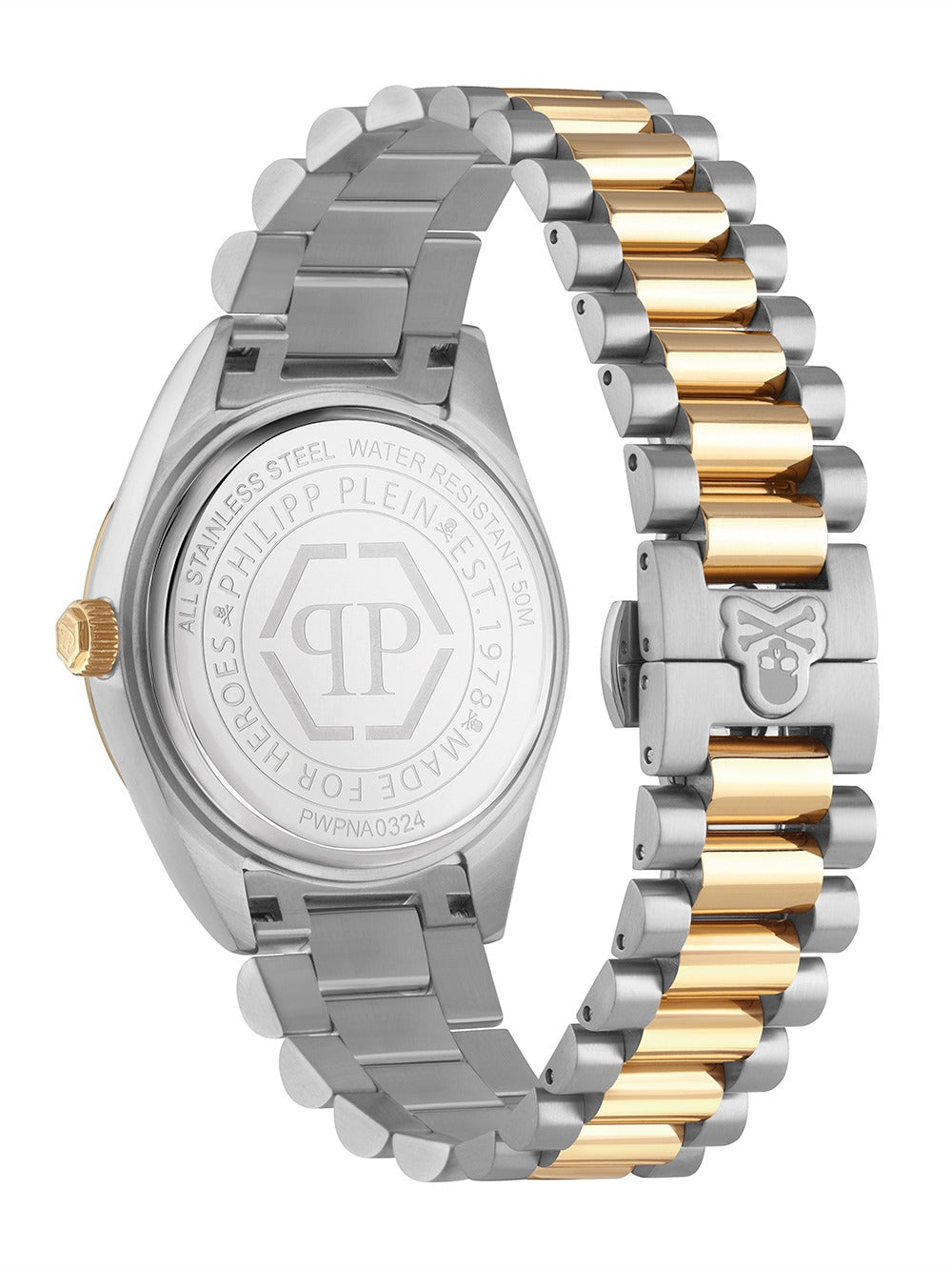 PHILIPP PLEIN ROCK COUTURE DAY-DATE PWPNA0324 DATE Armbanduhr