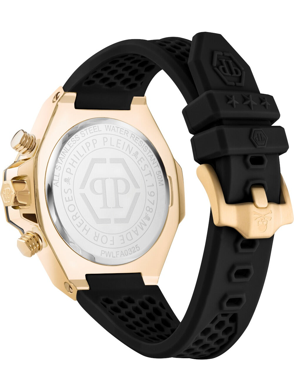 PHILIPP PLEIN ROYAL SPORT-TECHCHRONO PWLFA0325 Analoguhr Armbanduhr 19 mm ansicht-2