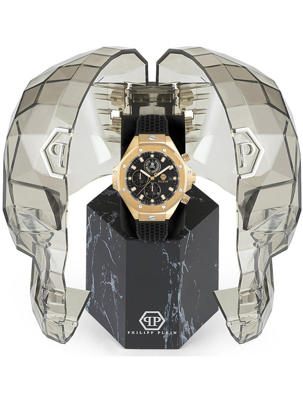 PHILIPP PLEIN ROYAL SPORT-TECHCHRONO PWLFA0325 Analoguhr Armbanduhr 19 mm ansicht-3