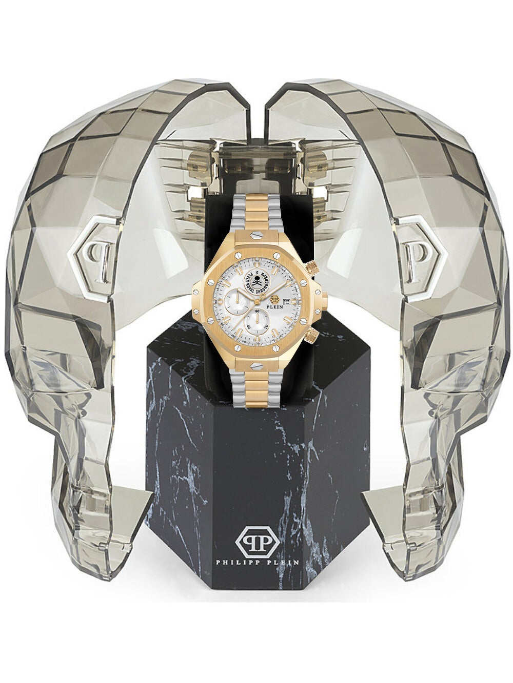 PHILIPP PLEIN ROYAL SPORT-TECHCHRONO PWLFA0525 Analoguhr Armbanduhr 19 mm ansicht-3