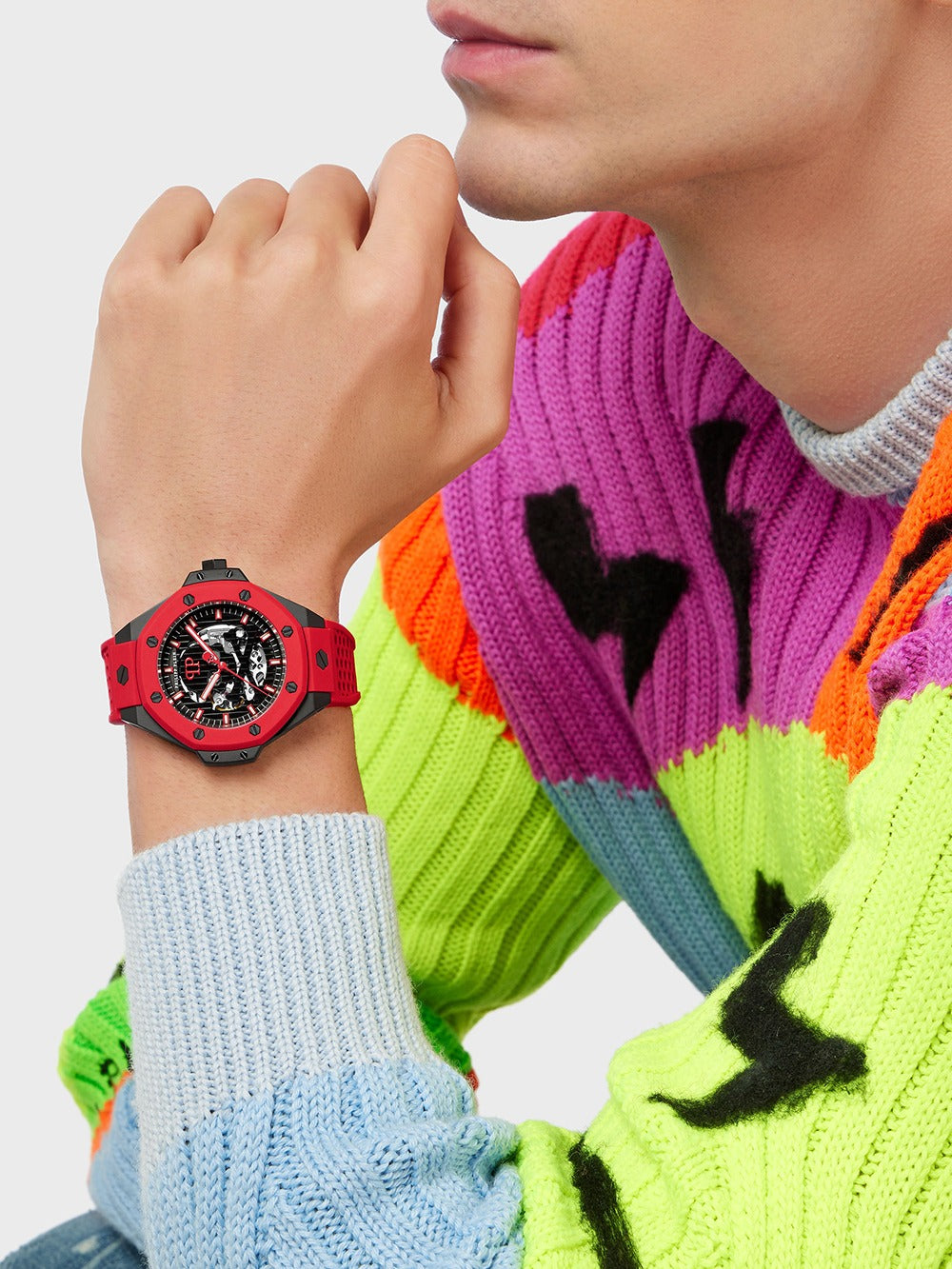 PHILIPP PLEIN SKELETON SPORT PWPFA0524 Armbanduhr ansicht-3