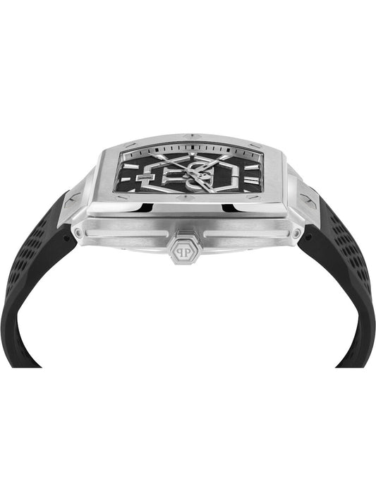 PHILIPP PLEIN THE HEXAGON PHANTOM PWPUA0524 Analoguhr Armbanduhr 19 mm