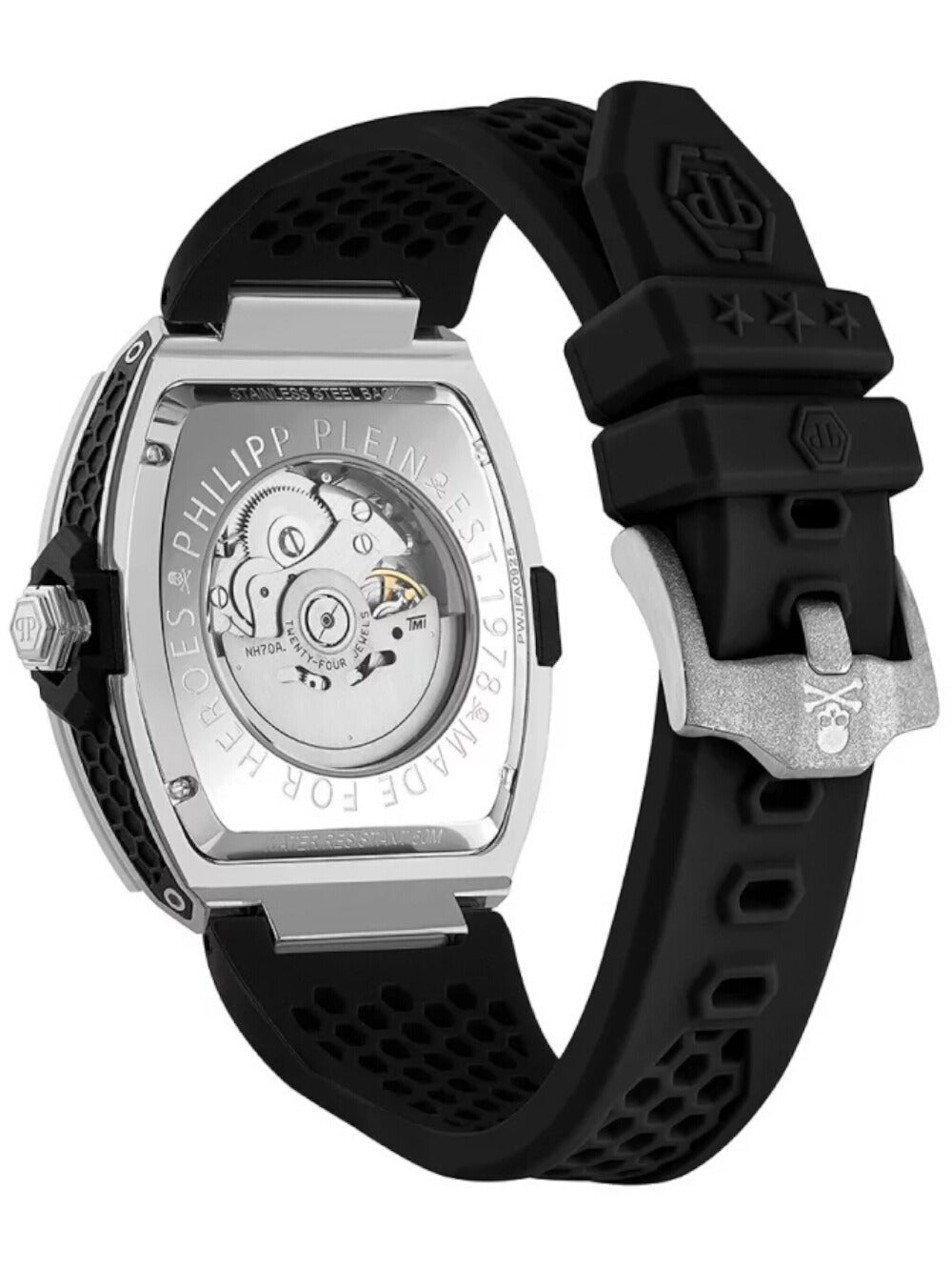 PHILIPP PLEIN THE SKELETON FROSTED PWJFA0925 Analoguhr Armbanduhr 19 mm ansicht-2