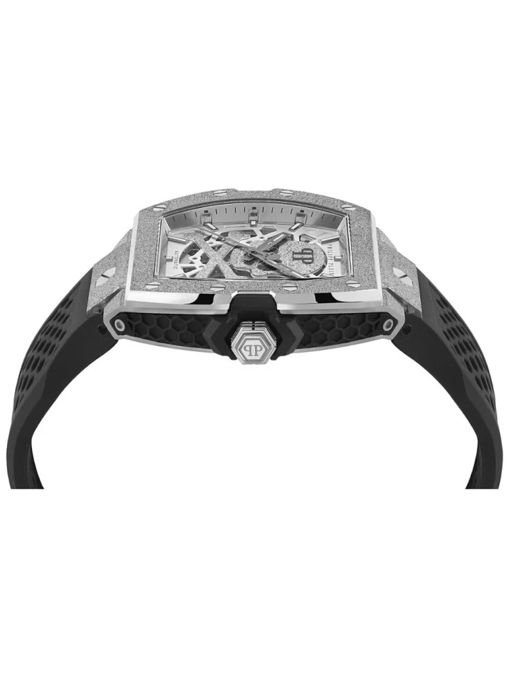 PHILIPP PLEIN THE SKELETON FROSTED PWJFA0925 Analoguhr Armbanduhr 19 mm