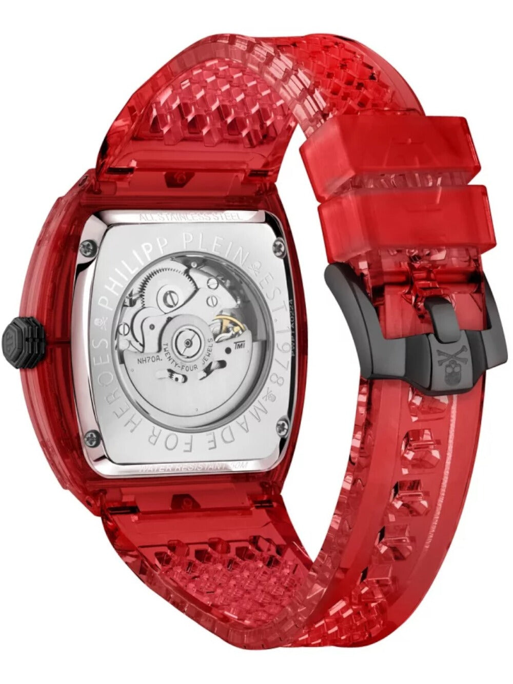PHILIPP PLEIN THE SKELETON PWPTA0224 Analoguhr Armbanduhr 19 mm ansicht-2