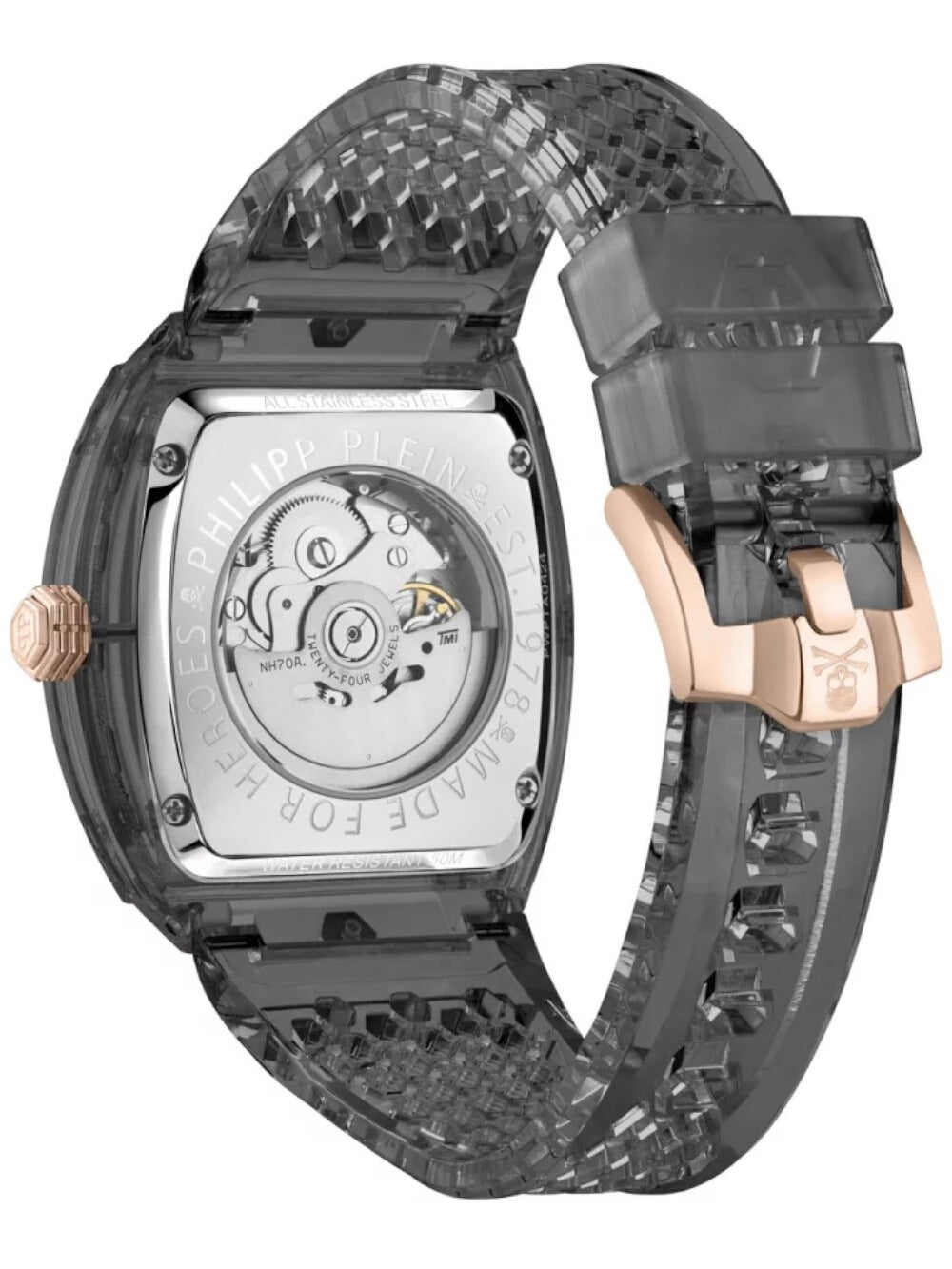 PHILIPP PLEIN THE SKELETON PWPTA0424 Analoguhr Armbanduhr 38 mm ansicht-2