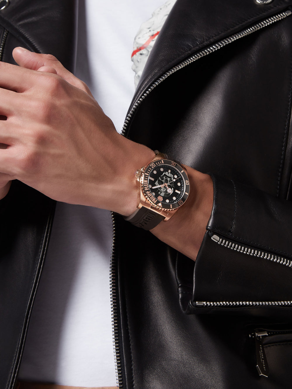 PHILIPP PLEIN THE SKULL DIVER PWOAA0322 Armbanduhr ansicht-3