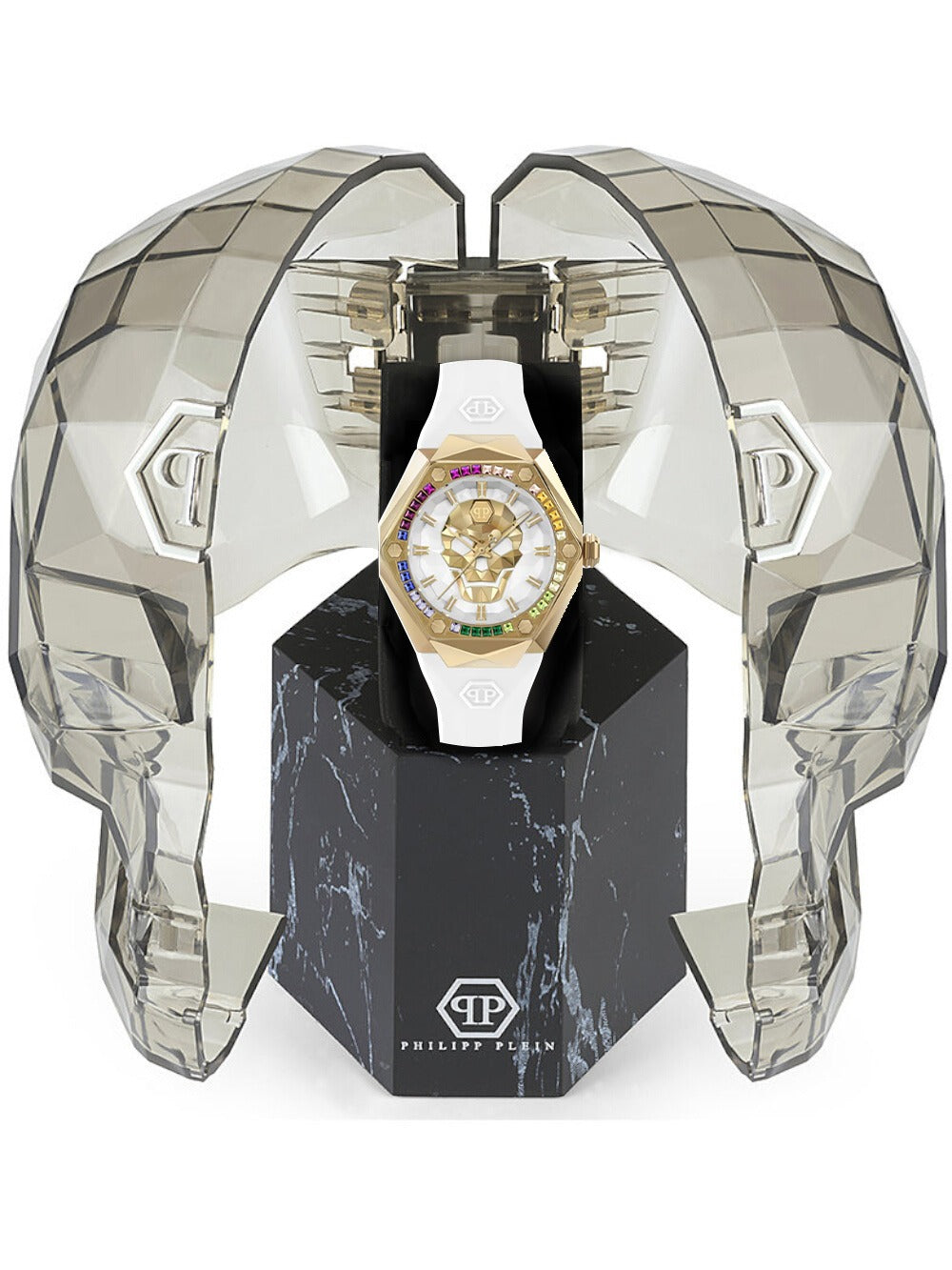 PHILIPP PLEIN THE SKULL SPIKES PWADA0324 Armbanduhr ansicht-3