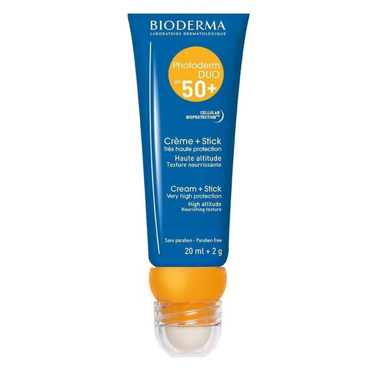Bioderma Körperpflegeset Photoderm Ski Duo Set Bioderma: Photoderm Duo, Paraben-Free, Sunscreen Stick, SPF 50+, 2 g + Photode