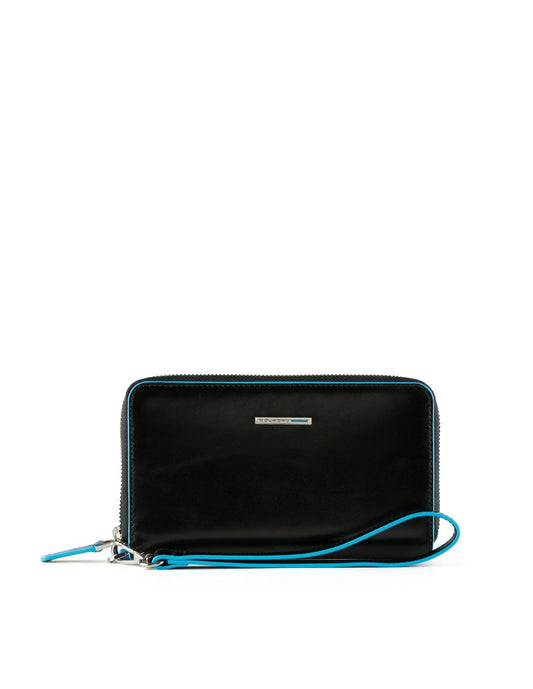 Piquadro Symphonya Piquadro, Blue Square Men's Wallets Regular