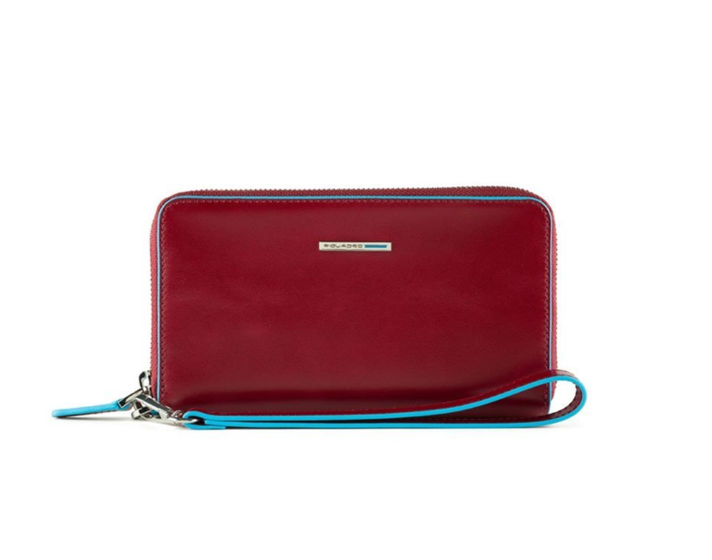 Piquadro, Blue Square, Lederbrieftasche, Rot, Für Frauen