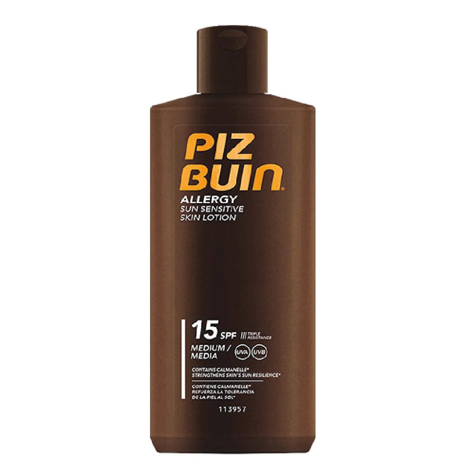 Piz Buin Piz Buin, Allergy, Sonnenschutz, Sonnencreme, SPF 15, UVA/UVB Schutz, 200 ml Regular