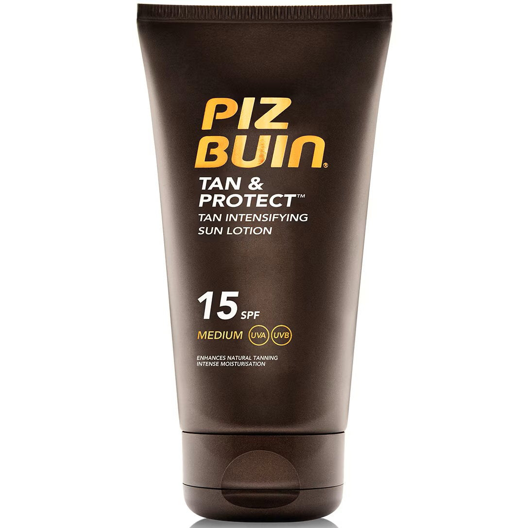 Piz Buin Piz Buin, Tan & Protect, Beschleunigt die natürliche Bräunung, Sonnencreme, SPF 15, 150 ml Regular