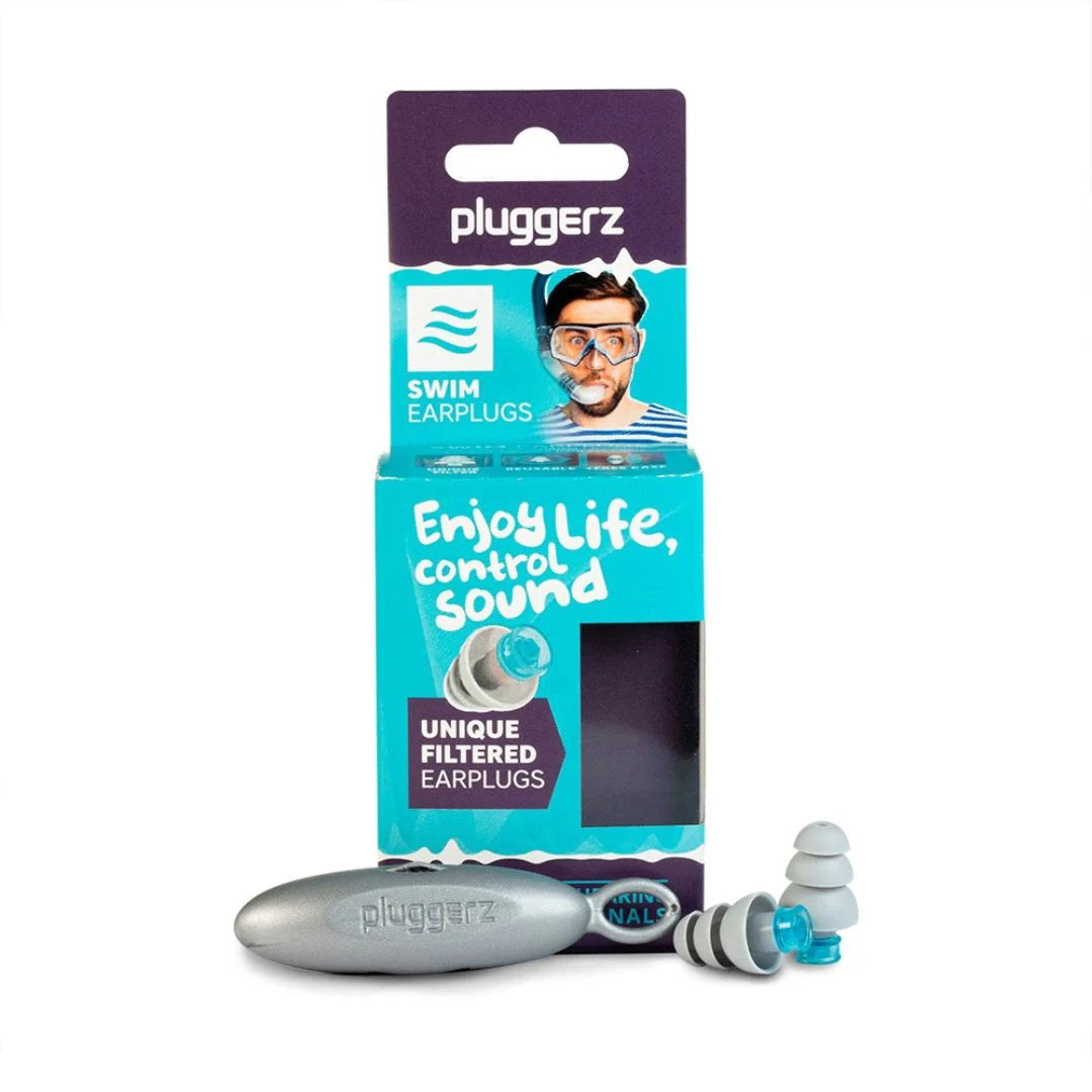 Pluggerz Symphonya Pluggerz, Water, One Size, Adults, Swimming Earplugs, Swimming Earplugs Regular