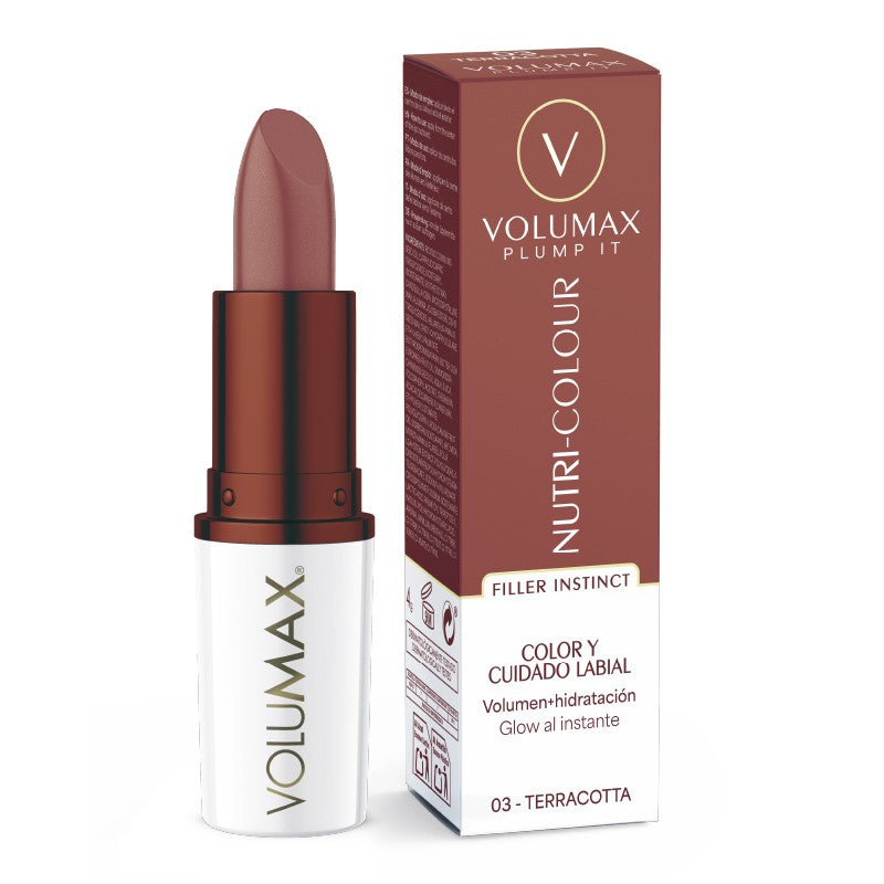VOLUMAX Plump It Nutri-Colour Lippenpflege Antifalten Farbton 04 Velvet Mocca 4 g