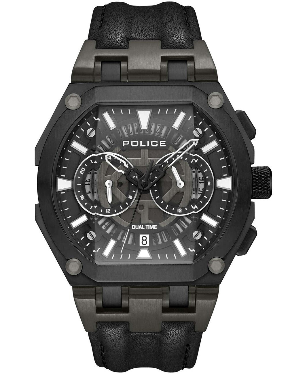 POLICE PEWGF0054401 Analoguhr Armbanduhr 43 mm ansicht-2