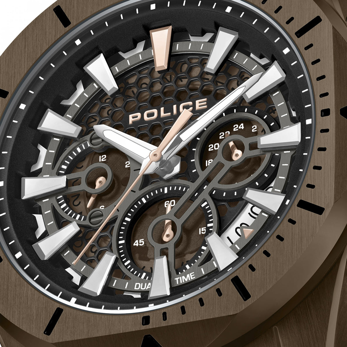 POLICE PEWGF0054502 Analoguhr Armbanduhr 43 mm ansicht-2