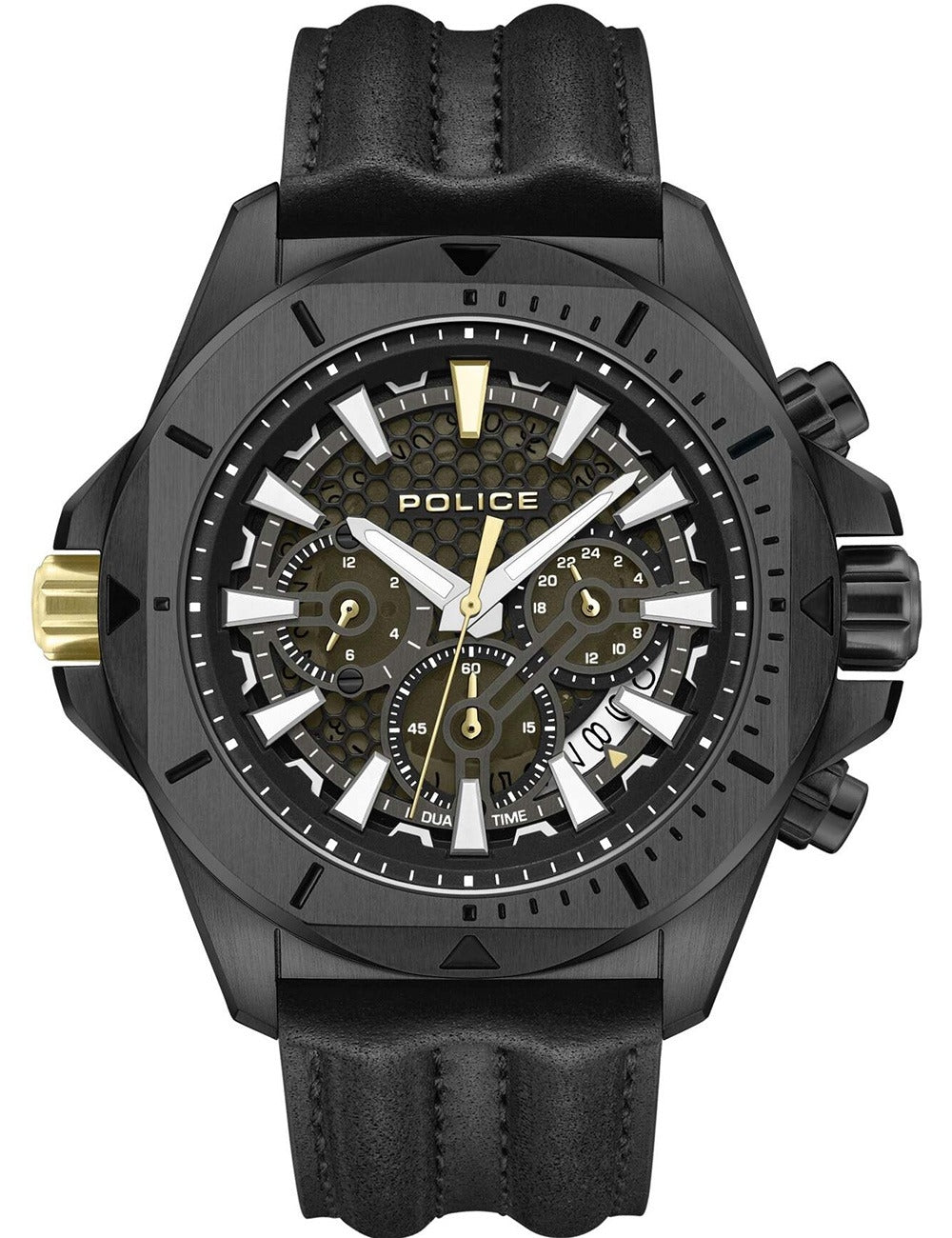 POLICE PEWGF0054503 Analoguhr Armbanduhr 43 mm ansicht-2