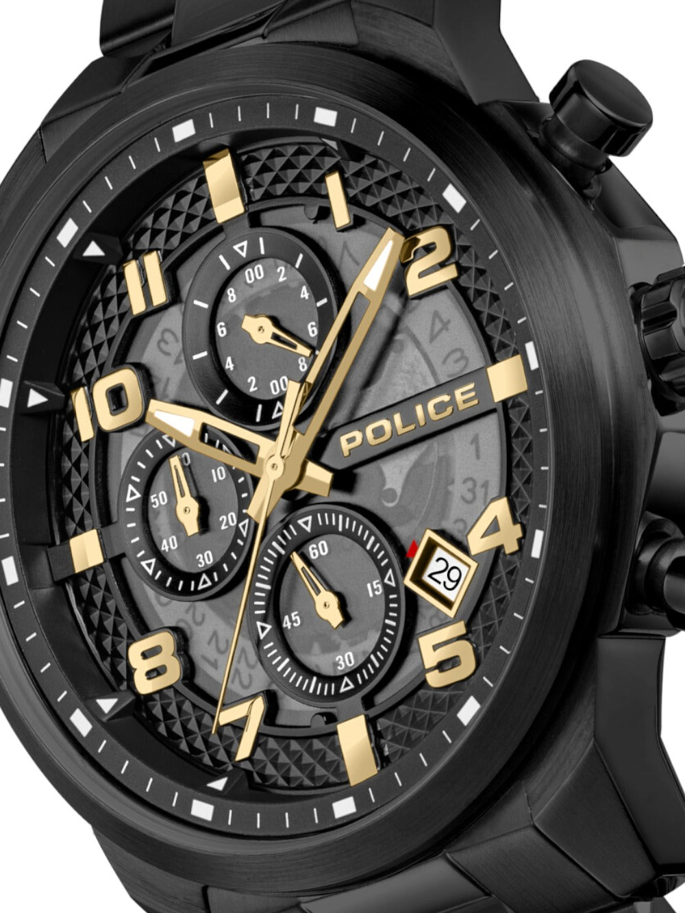 POLICE PEWGK0053902-SET Chronograph Armbanduhr 43 mm ansicht-2