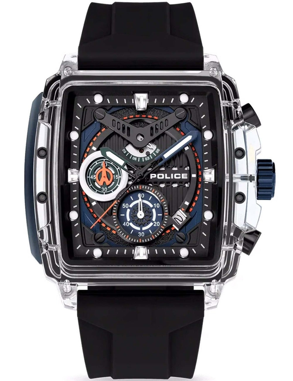 POLICE PEWGO0052401 Chronograph Armbanduhr 43 mm ansicht-2