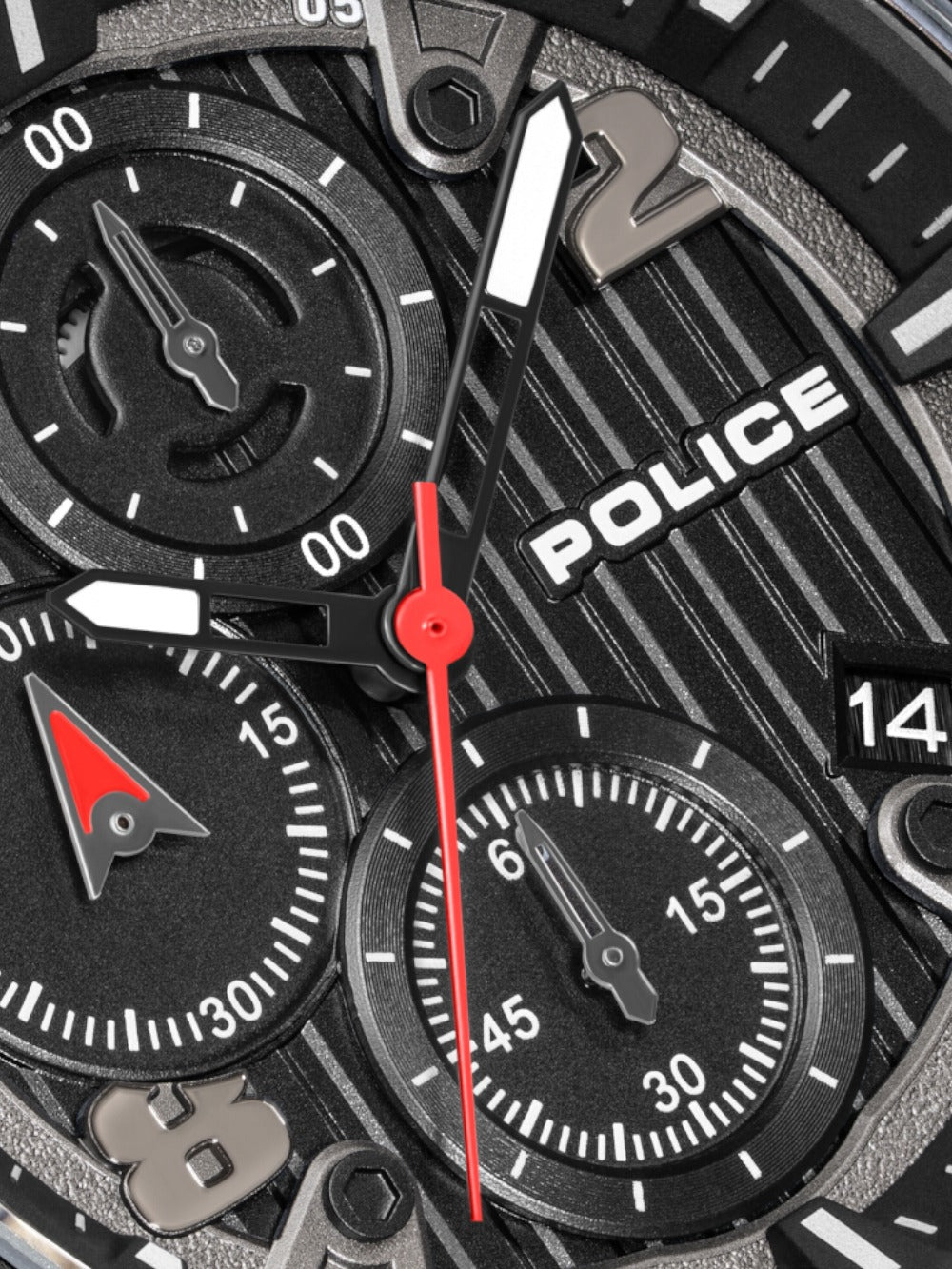 POLICE PEWGO00777X1 Chronograph Armbanduhr 46 mm ansicht-3