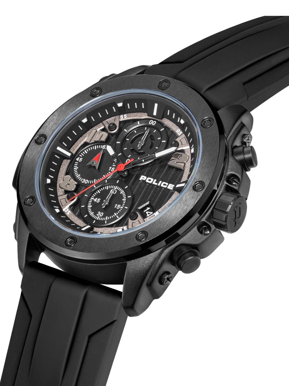 POLICE PEWGO00777X1 Chronograph Armbanduhr 46 mm