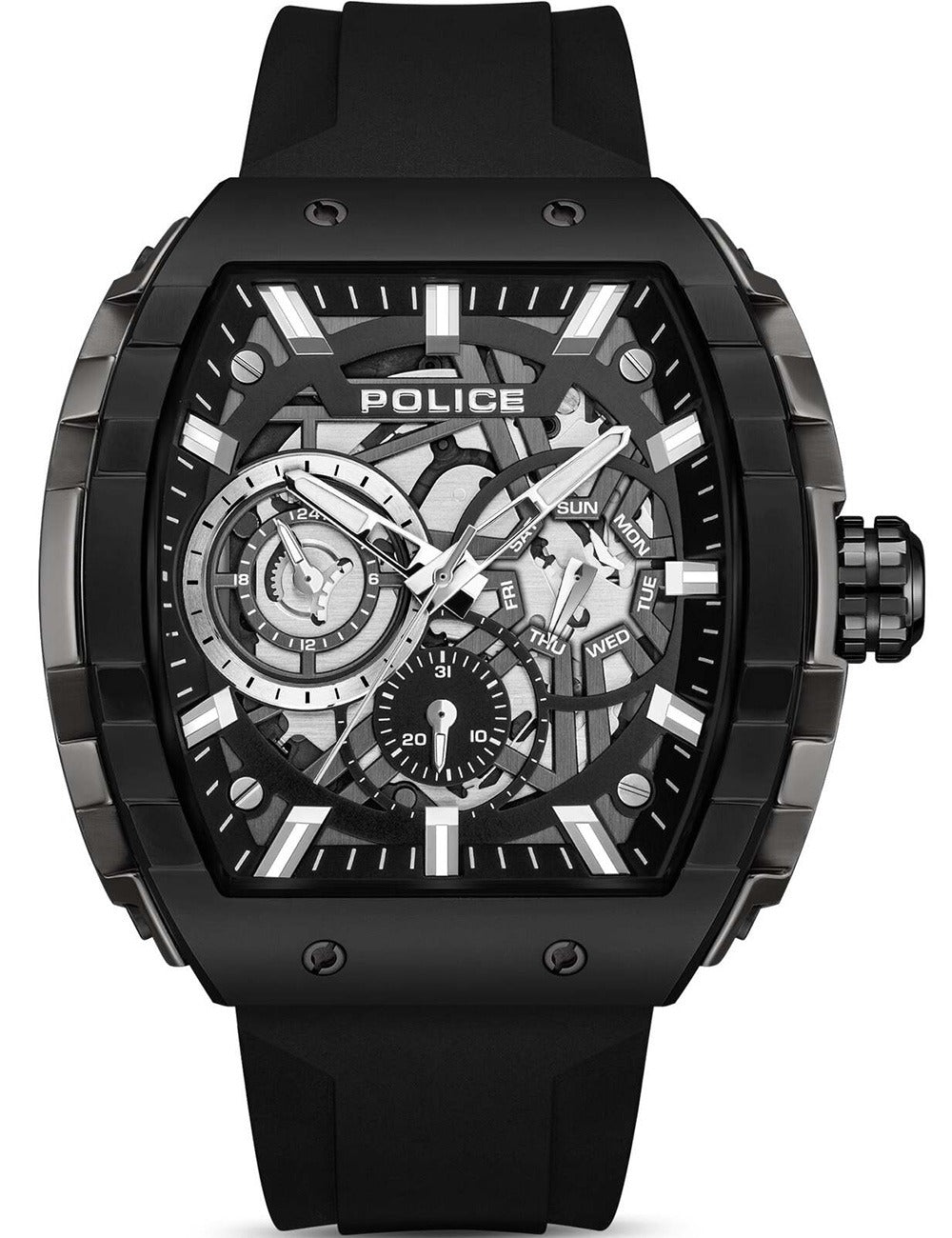 POLICE PEWGQ0063001 Analoguhr Armbanduhr 43 mm ansicht-2
